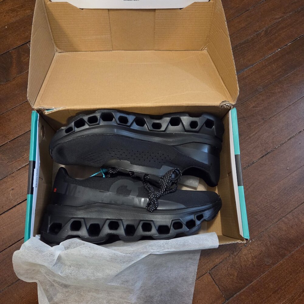 M.D. Trend Black Athletic Sneakers New Never Worn